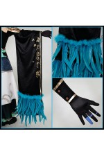 2XXT Cosplay Arknights Ling A Gallant Dream Hanfu Style Outfit Cosplay Costume